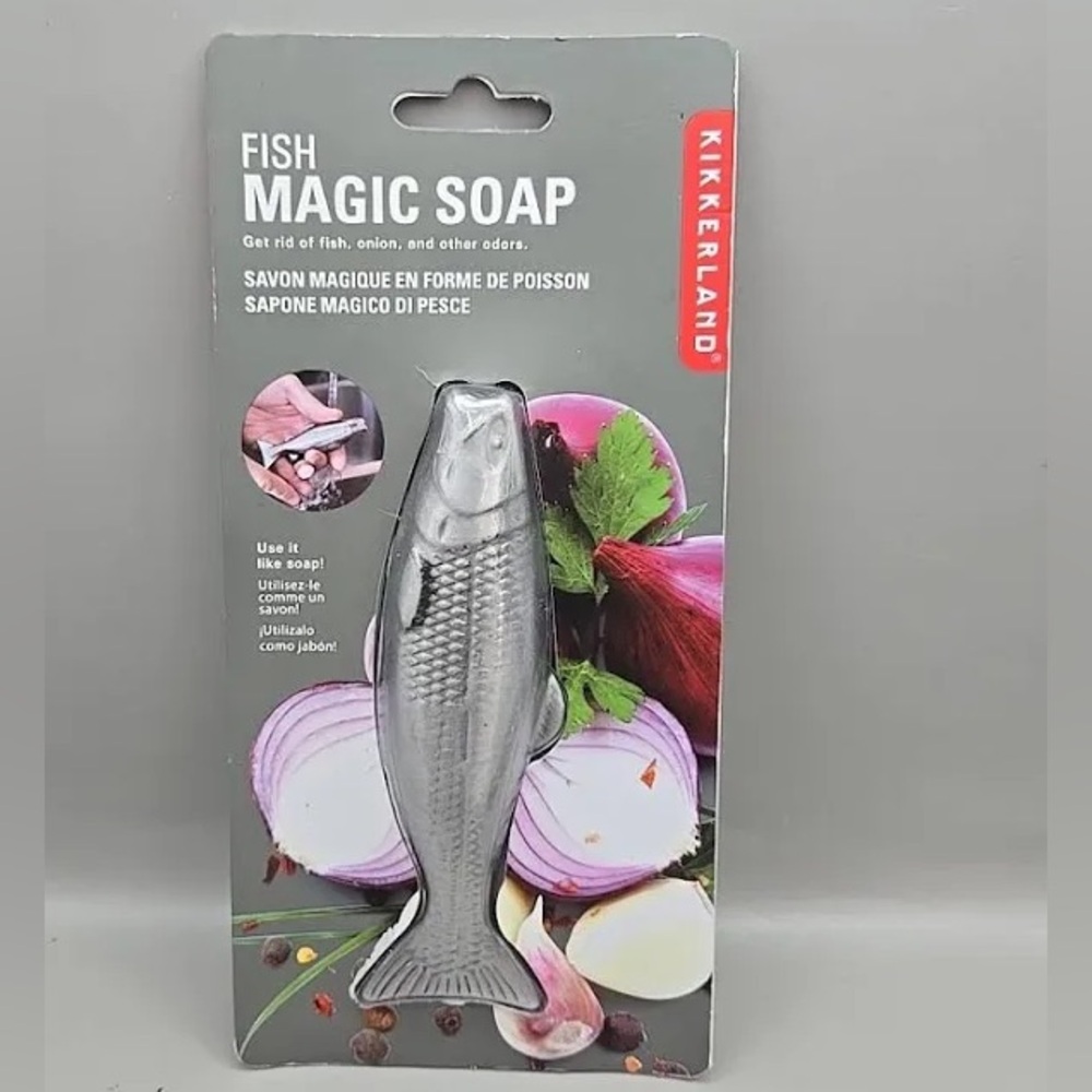 Kikkerland Fish Magic Soap